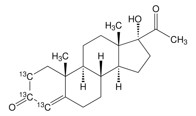 17?-Hydroxyprogesterone-2,3,4-¹³C?