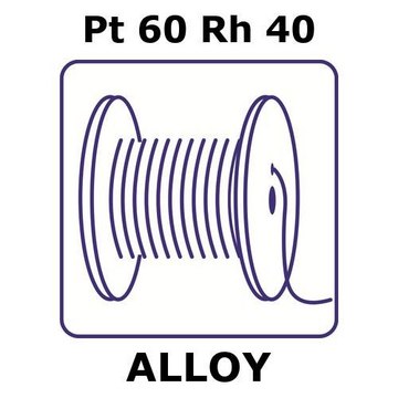 PLATINUM-RHODIUM ALLOY, PT60RH40, 0.5M &