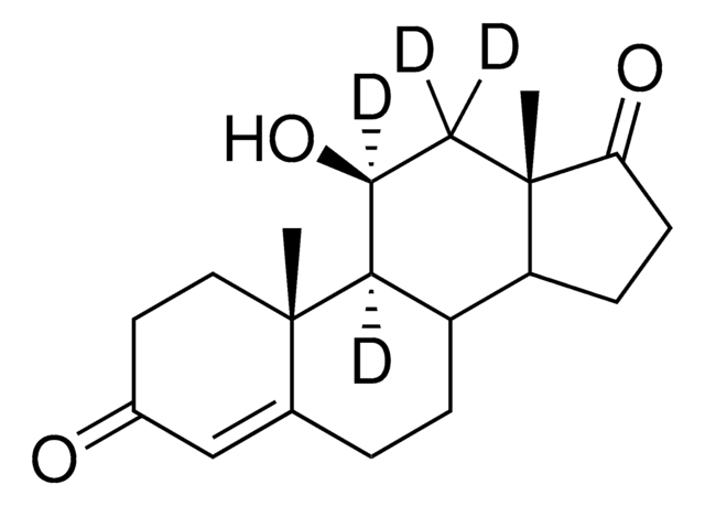 11?-Hydroxy-4-androstene-3,17-dione-9,11,12,12-d?