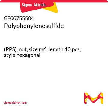 POLYPHENYLENESULFIDE, (PPS), NUT, SIZE &