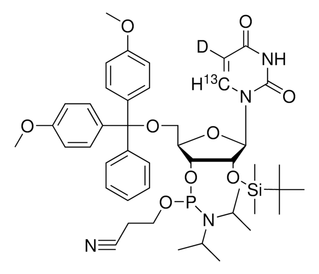 DMT-2?O-TBDMS-rU-6-¹³C,5-d phosphoramidite