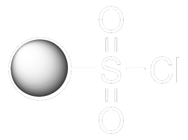 Sulfonyl chloride, polymer-bound
