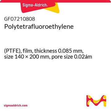 POLYTETRAFLUOROETHYLENE, (PTFE), FILM, &