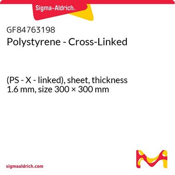 POLYSTYRENE - CROSS-LINKED, (PS -