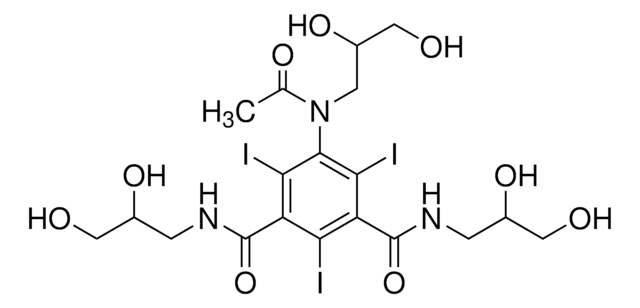 Iohexol for peak identification