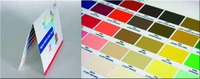 Sigma-Aldrich Color Chart