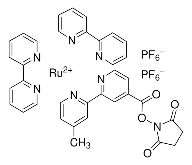 Bis(2,2?-bipyridine)-4?-methyl-4-carboxybipyridine-ruthenium N-succinimidyl ester-bis(hexafluorophosphate)