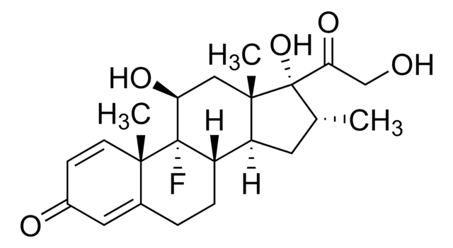 Dexamethasone for peak identification