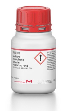 SODIUM PHOSPHATE DIBASIC, HEPTAHYDRATE &