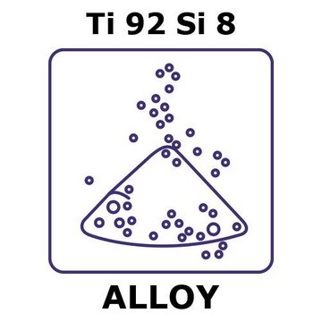 TITANIUM-SILICON ALLOY, TI92SI8, POWDER&