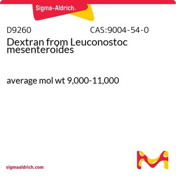 Dextran from Leuconostoc mesenteroides