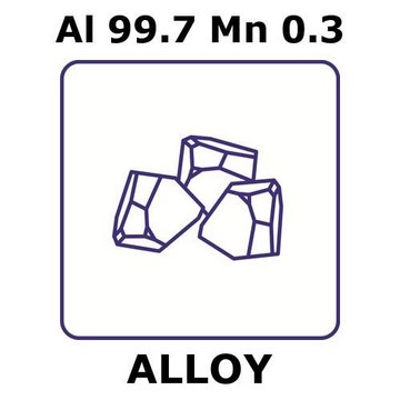 ALUMINUM-MANGANESE ALLOY, AL99.7MN0.3, &