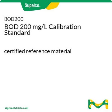 BOD 200 mg/L Calibration Standard