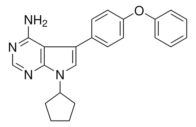 7-Cyclopentyl-5-(4-phenoxyphenyl)-7H-pyrrolo[2,3?d]pyrimidin-4-ylamine