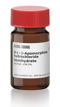 R-(?)-Apomorphine hydrochloride hemihydrate