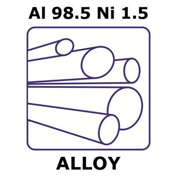 ALUMINUM-NICKEL ALLOY, AL98.5NI1.5, 200&