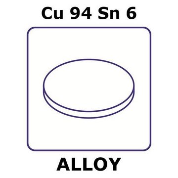 PHOSPHOR BRONZE ALLOY, CU94SN6, FOIL,
