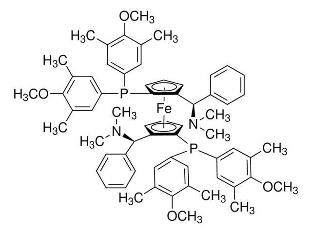 (SP,S?P)-1,1?-Bis[bis(4-methoxy-3,5-dimethylphenyl)phosphino]-2,2?-bis[(R)-?-(dimethylamino)benzyl]ferrocene