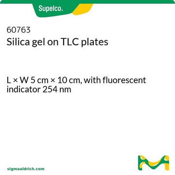 SILICA GEL ON TLC PLATES,
