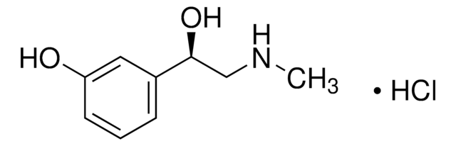 Phenylephrine hydrochloride for peak identification