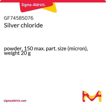 SILVER CHLORIDE, POWDER, MAX. PARTICLE
