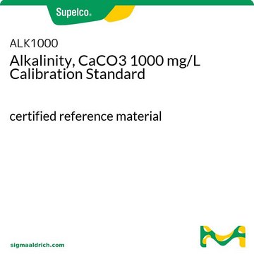 Alkalinity, CaCO3 1000 mg/L Calibration