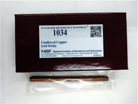 Unalloyed copper