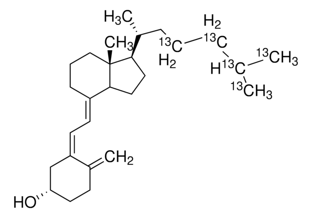 Vitamin D?-23,24,25,26,27-¹³C? solution