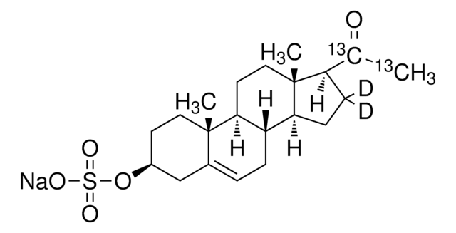 Pregnenolone-20,21-¹³C?-16,16-d2 sulfate sodium salt