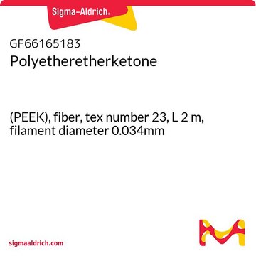 POLYETHERETHERKETONE, (PEEK), FIBER, TE&