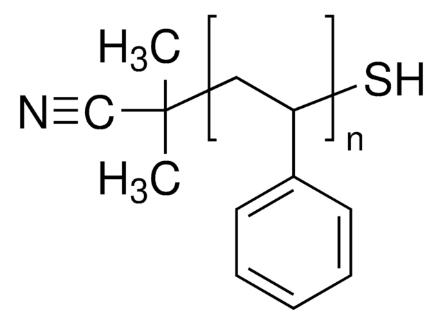 Polystyrene thiol terminated