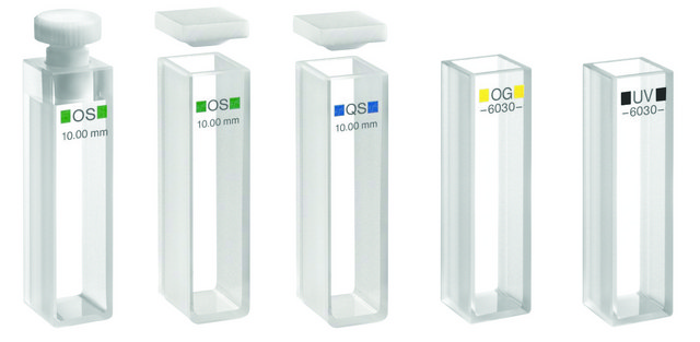 HELLMA CUVETTE, TRANSMISSION CURVE, 10M&