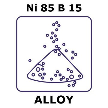 NICKEL-BORON ALLOY, NI85B15, POWDER, 15&