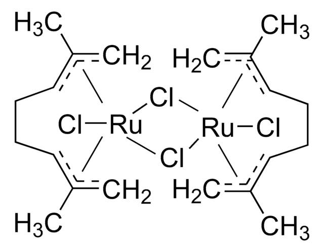 Dichlorodi-?-chlorobis[(1,2,3,6,7,8-?-2,7-dimethyl-2,6-octadiene-1,8-diyl]diruthenium(IV)