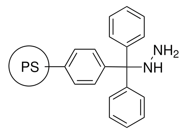 Hydrazine trityl, polymer-bound