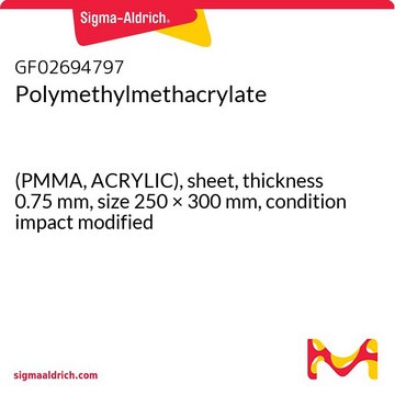 POLYMETHYLMETHACRYLATE, (PMMA, ACRYLIC)&