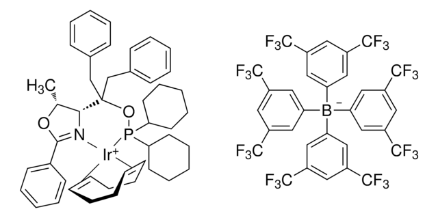 1,5-Cyclooctadiene{[dibenzyl((4R,5R)-5-methyl-2-phenyl-4,5-dihydro-4-oxazolyl)methyl]dicyclohexylphosphinite ?N:?P}iridium(I) tetrakis(3,5-bis(trifluoromethyl)phenyl)borate