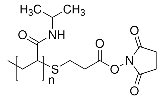 Poly(N-isopropylacrylamide), N-hydroxysuccinimide (NHS) ester terminated
