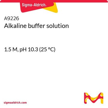 Alkaline buffer solution