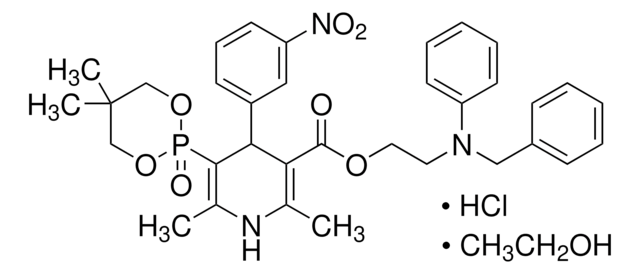 Efonidipine hydrochloride monoethanolate