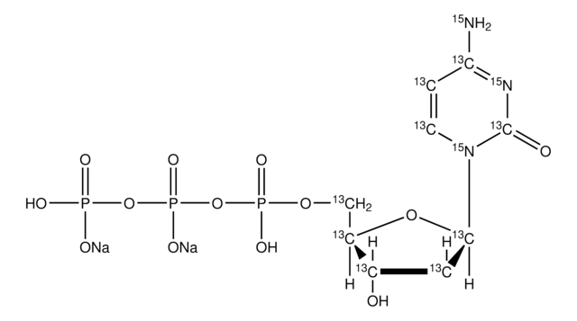 2?-Deoxycytidine-¹³C?,¹?N? 5?-triphosphate disodium salt solution
