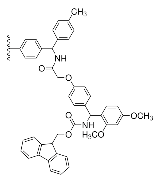 Rink amide 4-methylbenzhydrylamine, polymer-bound