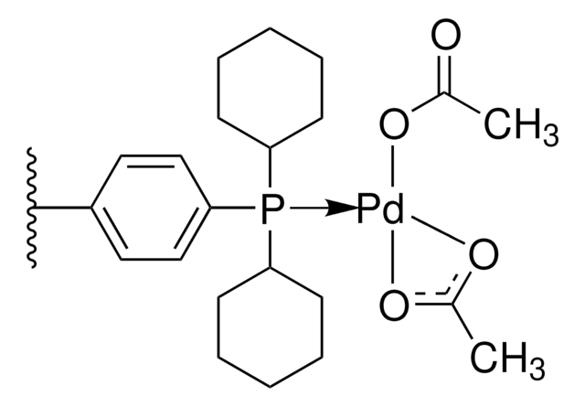 Di(acetato)dicyclohexylphenylphosphinepalladium(II), polymer-bound FibreCat®