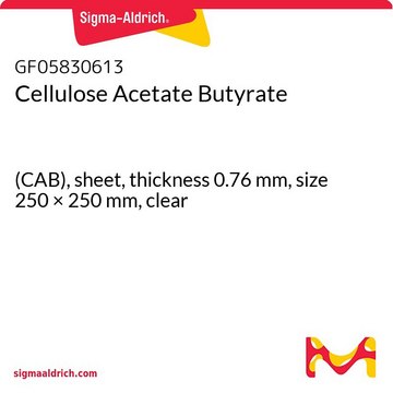 CELLULOSE ACETATE BUTYRATE, (CAB), SHEE&