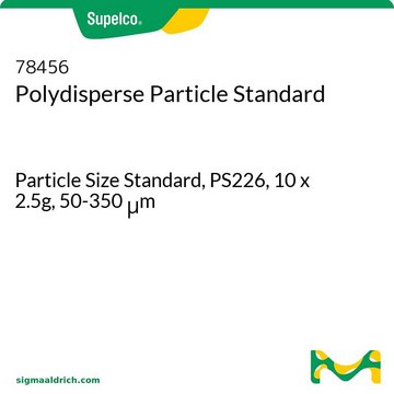 POLYDISPERSE PARTICLE STANDARDS, 50-350