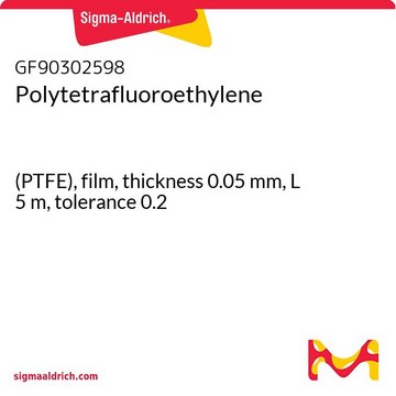 POLYTETRAFLUOROETHYLENE, (PTFE), FILM, &