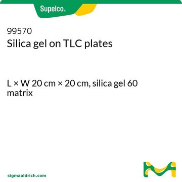 SILICA GEL ON TLC PLATES,