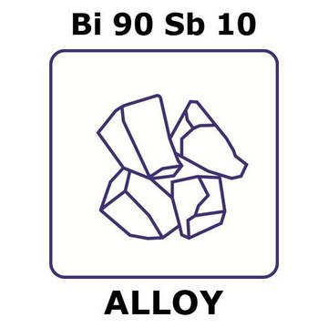 BISMUTH/ANTIMONY, LUMP,BI90%/SB10%, MAX&