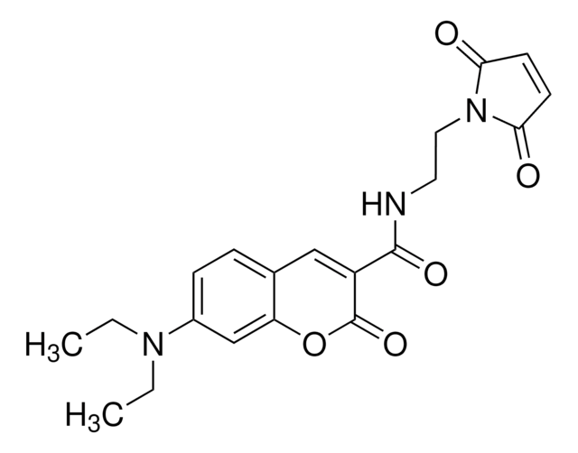 7-Diethylamino-3-[N-(2-maleimidoethyl)carbamoyl]coumarin