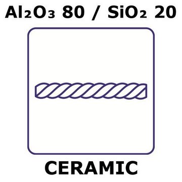 ALUMINA/SILICA, FIBER,AL2O3 80%/SIO2 20&
